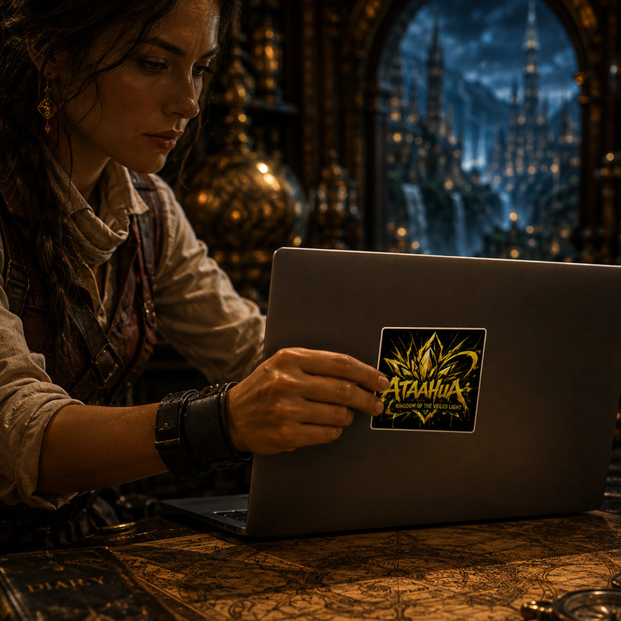 Ataahua Graffiti Vinyl Sticker
