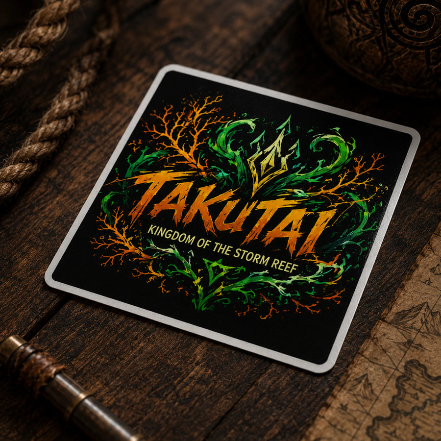 Takutai Graffiti Vinyl Sticker