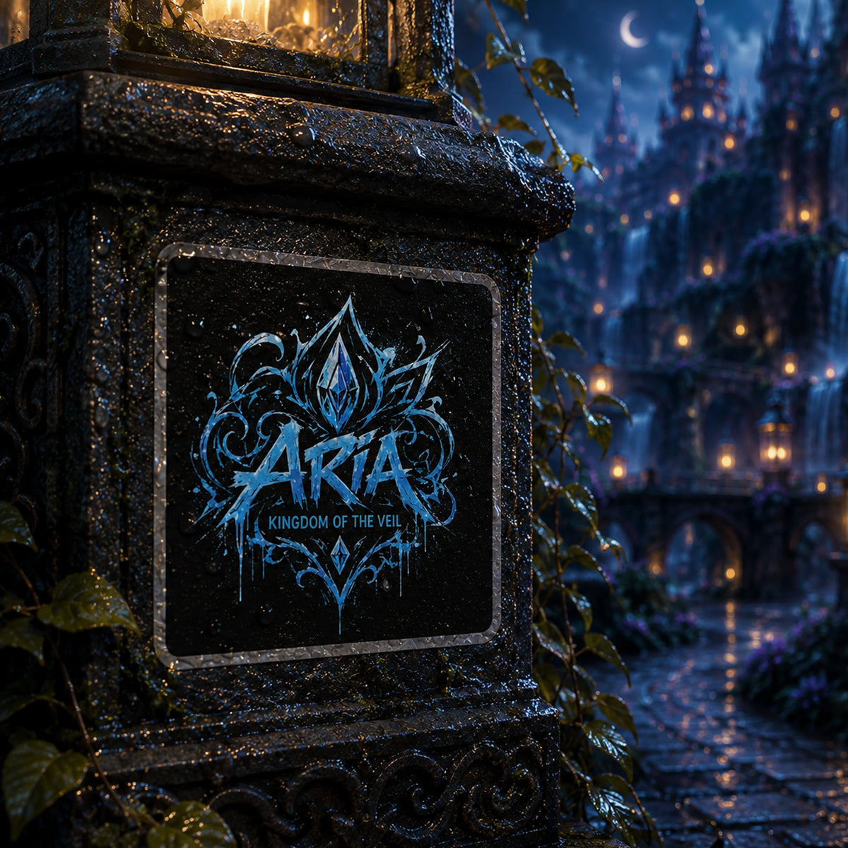 Aria Graffiti Vinyl Sticker