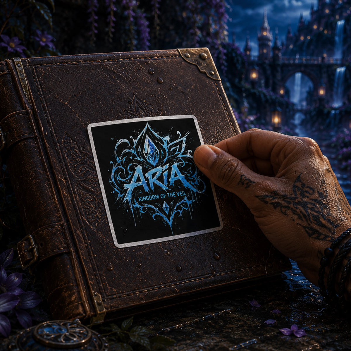Aria Graffiti Vinyl Sticker