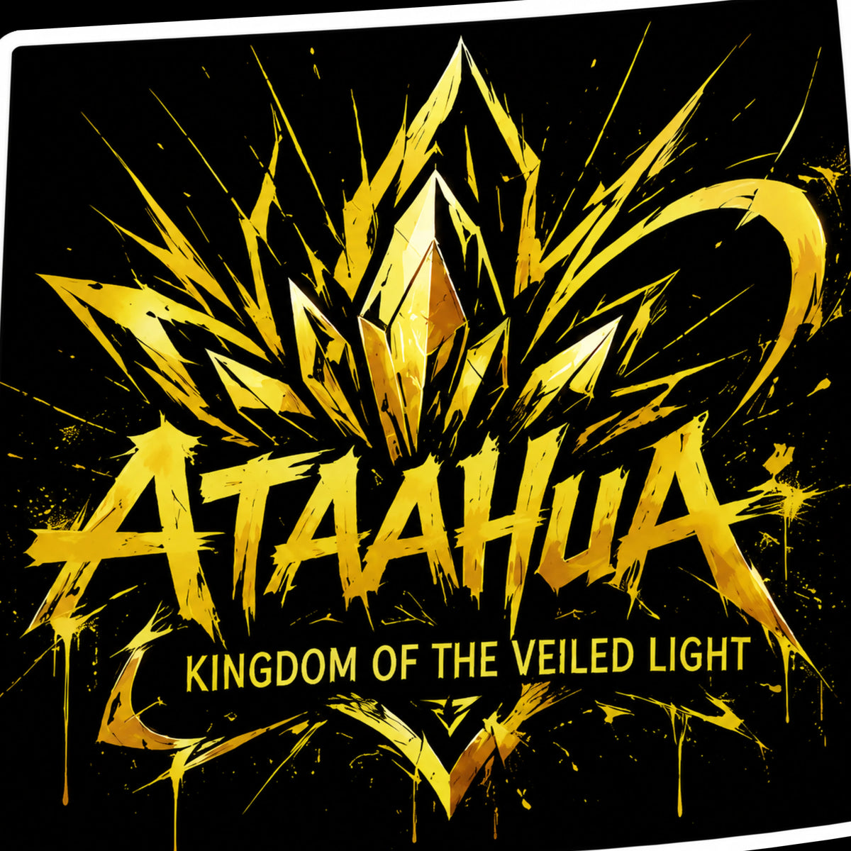 Ataahua Graffiti Vinyl Sticker