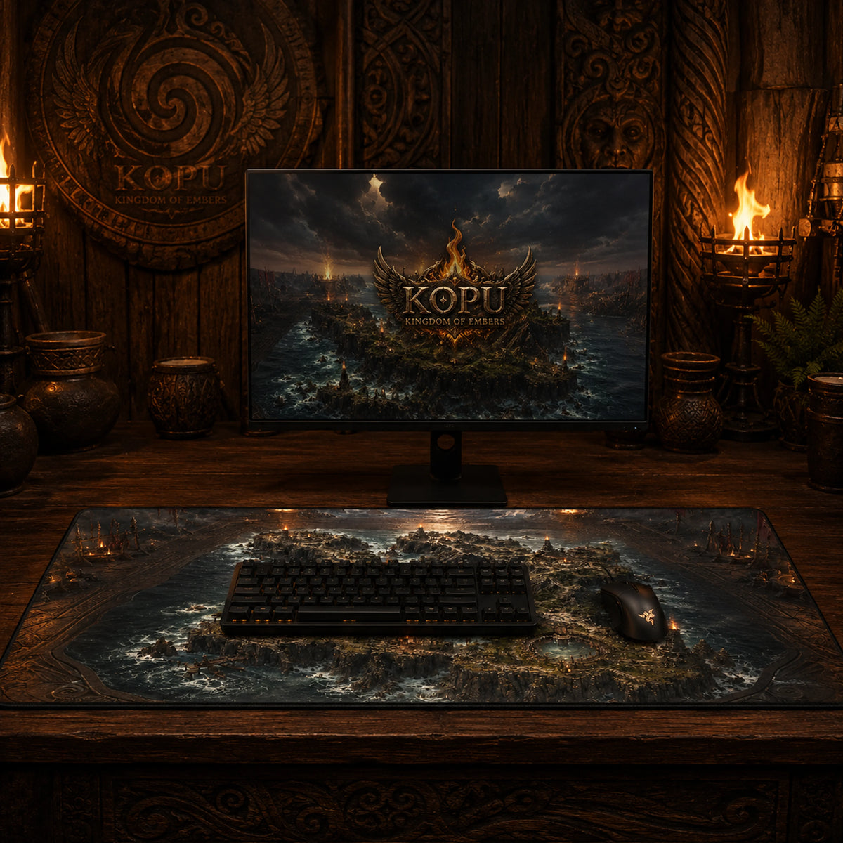 Kōpu Kingdom Desk Mat