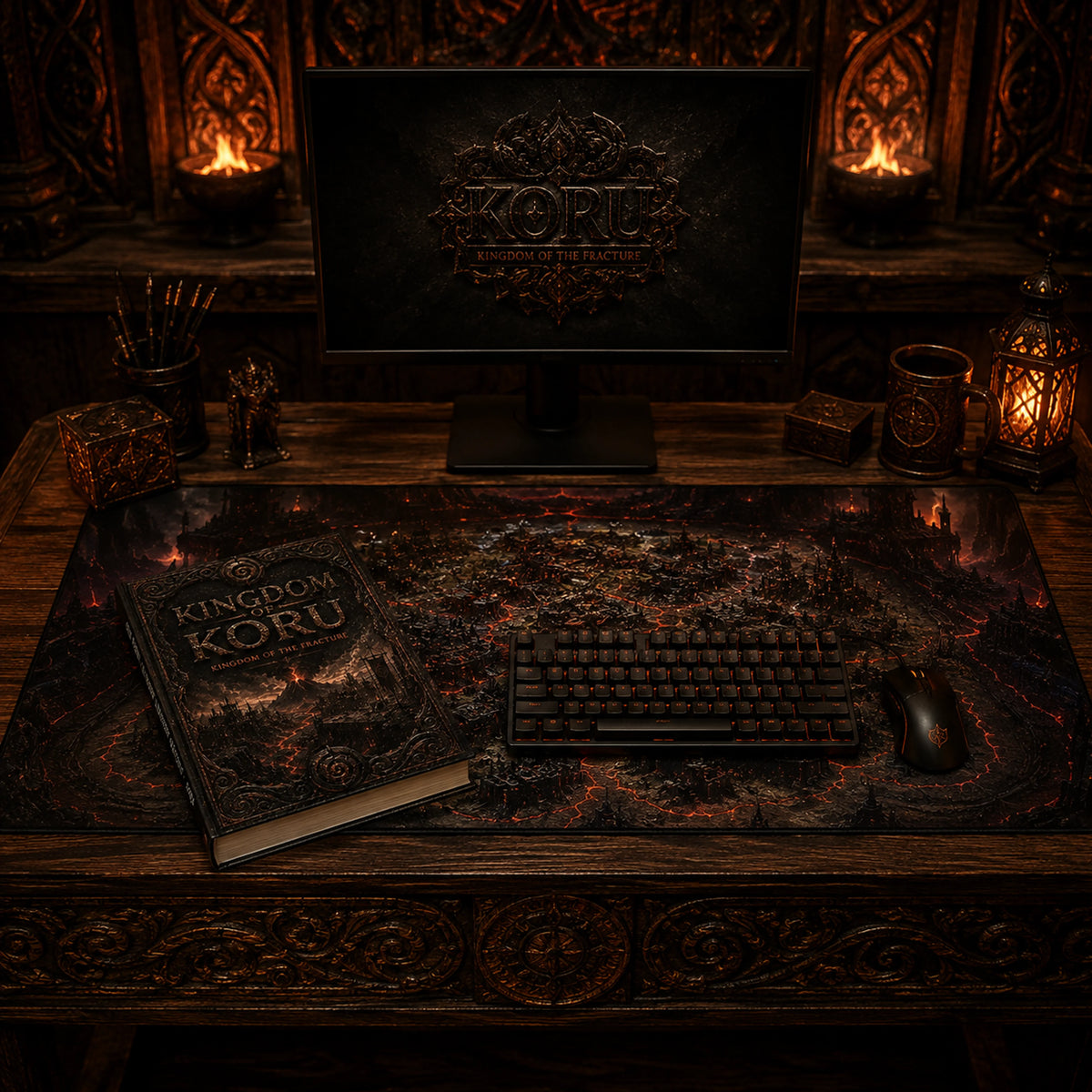 Koru Kingdom Desk Mat