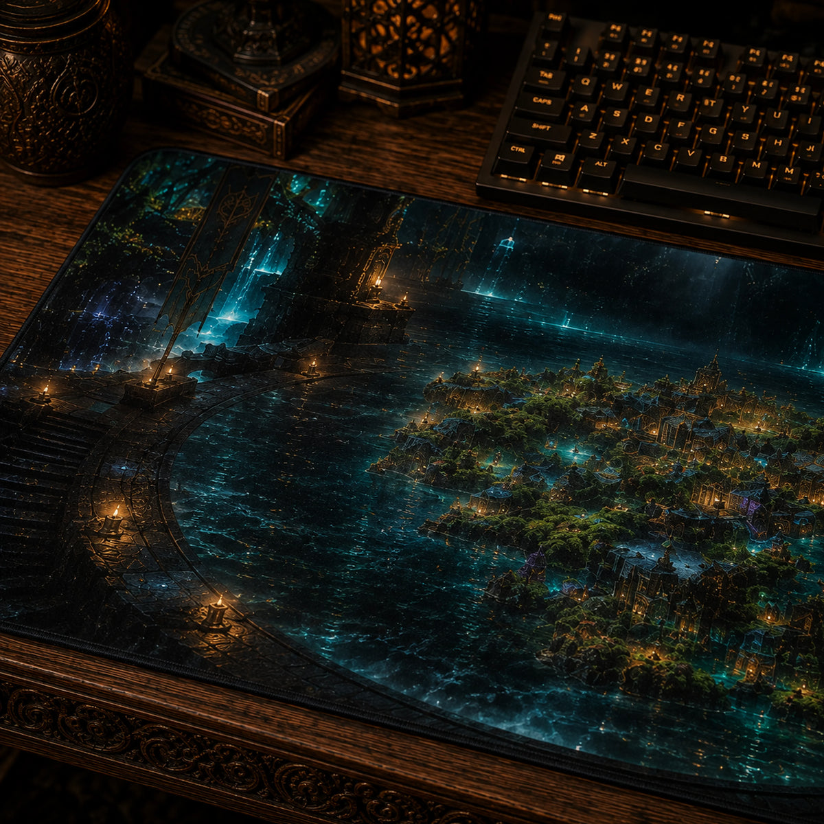 Mokua Kingdom Desk Mat