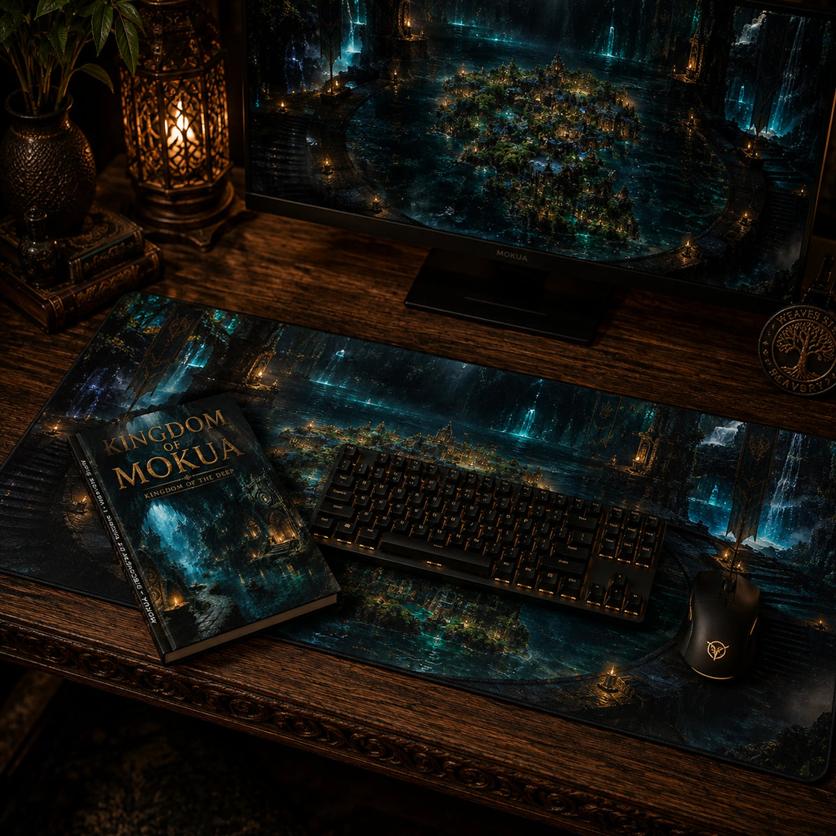 Mokua Kingdom Desk Mat