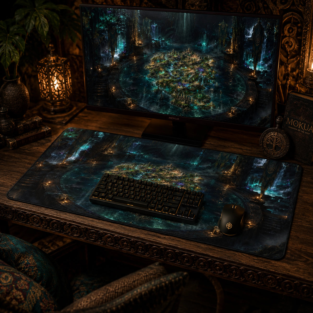 Mokua Kingdom Desk Mat