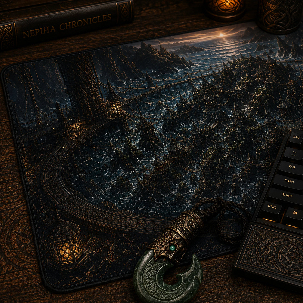 Nepiha Kingdom Desk Mat