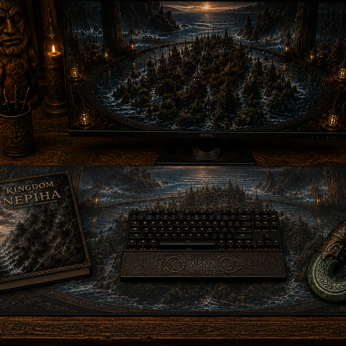 Nepiha Kingdom Desk Mat