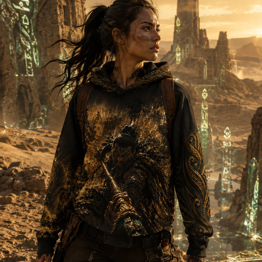 Custom Ranui Oversized All-Over Print Hoodie