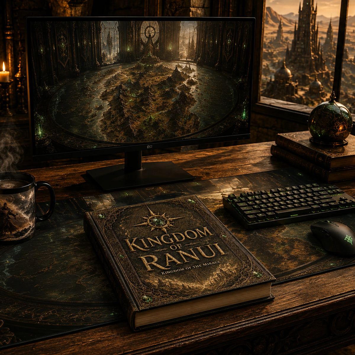 Ranui Kingdom Desk Mat