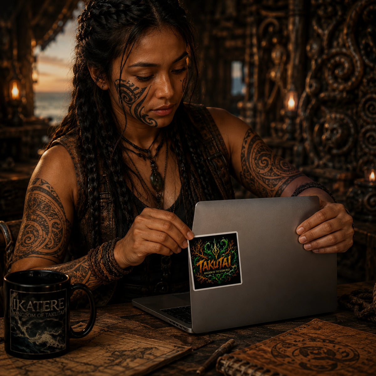 Takutai Graffiti Vinyl Sticker
