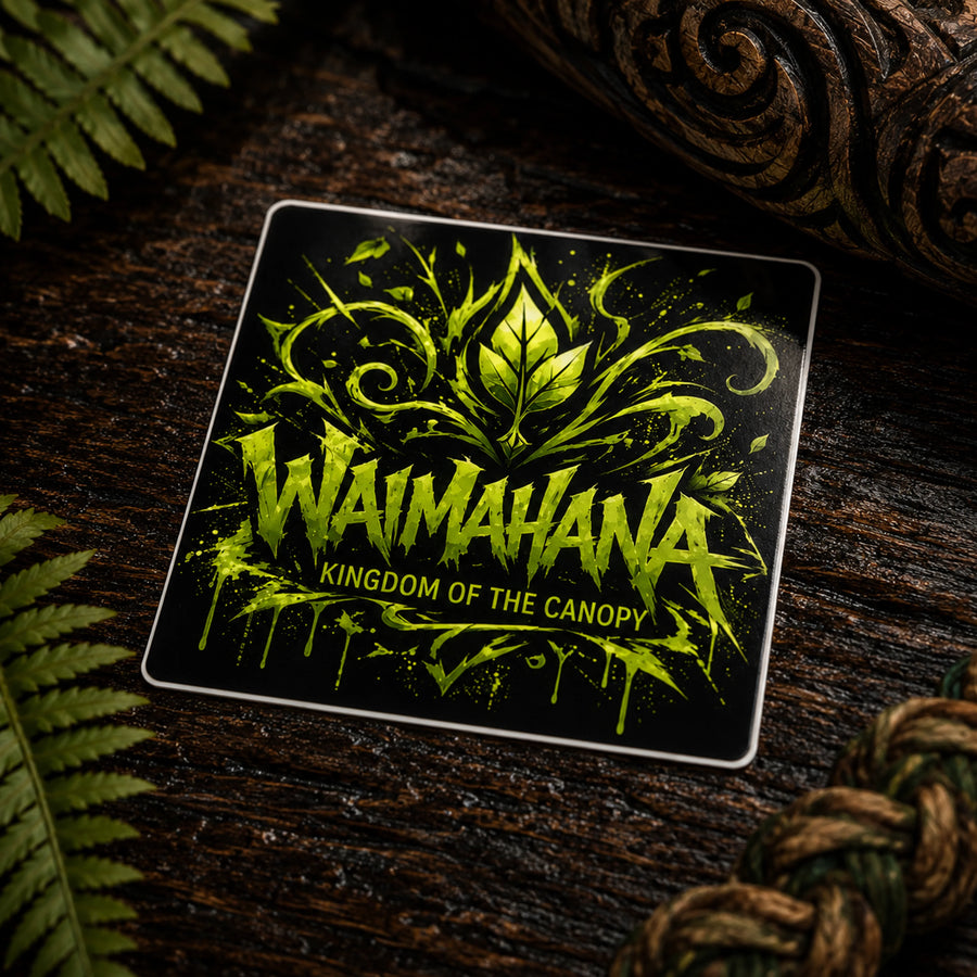Waimahana Graffiti Vinyl Sticker