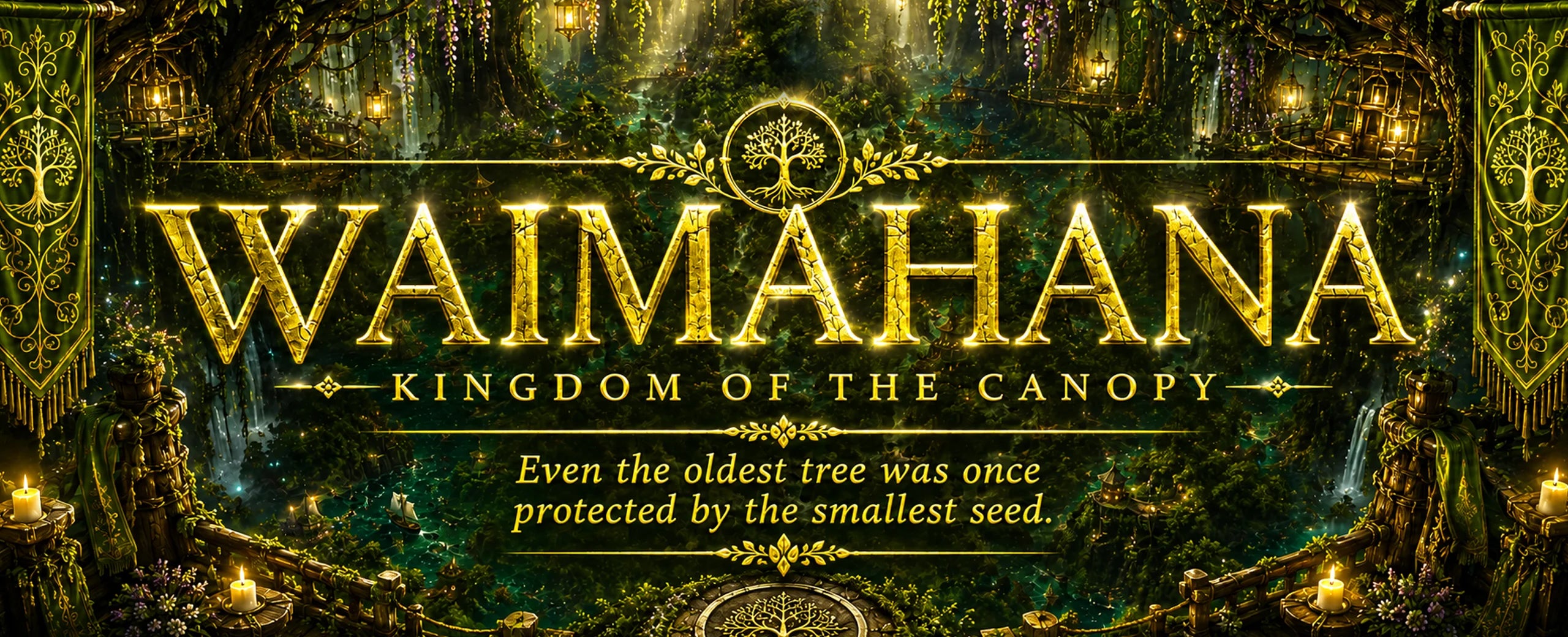 Waimahana kingdom banner